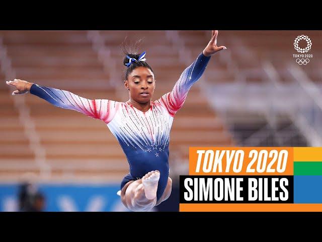 The BEST of Simone Biles  at the Olympics