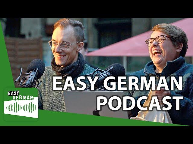 Laberpodcast zum Deutschlernen | Easy German Podcast Live in Berlin