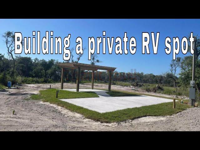 Building your own RV spot l Vacant land for RV parking l Buying RV lot l investment RV real estate