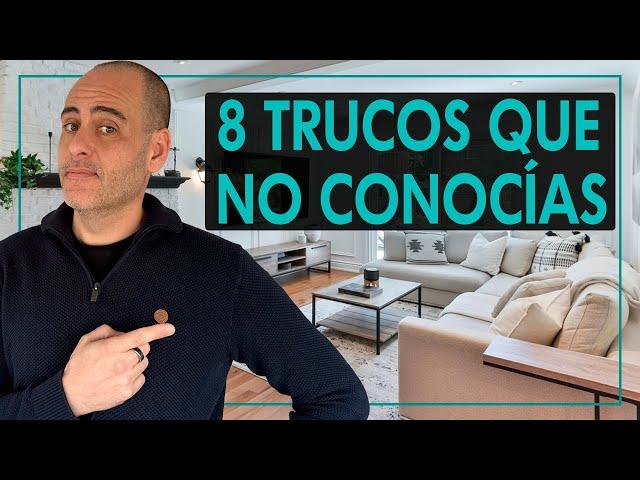 DE CASA QUE NO TE GUSTA A CASA QUE TE ENAMORA (8 trucos diseño interior y decoración)