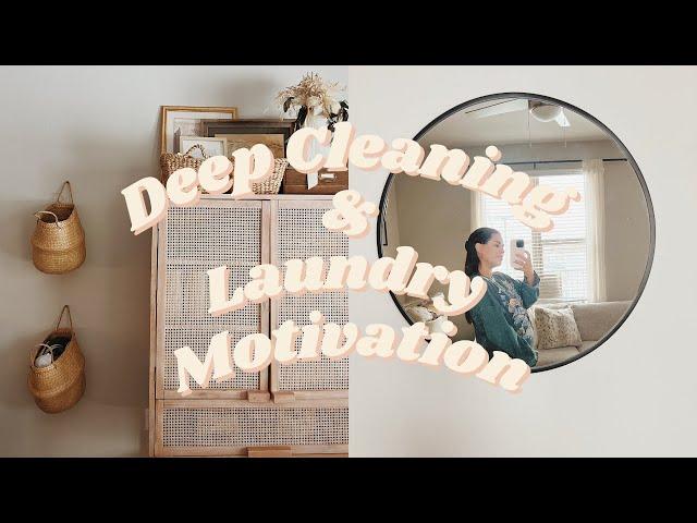 Deep Cleaning & Laundry Motivation | Apartment Reset | Hey Hannah Lee