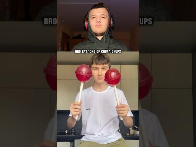 How? Bro eating 10 kg of sugar #sigma
