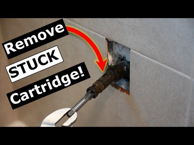 How to Remove a Stuck Moen Shower Cartridge 1200 /1225 /1222