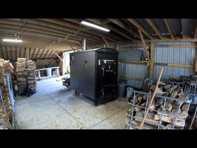 1yr Review HeatMaster G10,000 Outdoor Wood Boiler