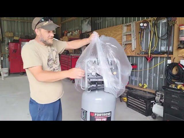 Is it really worth $399?? | Fortress 27 Gallon 200 PSI Vertical Air Compressor| Unboxing & Review