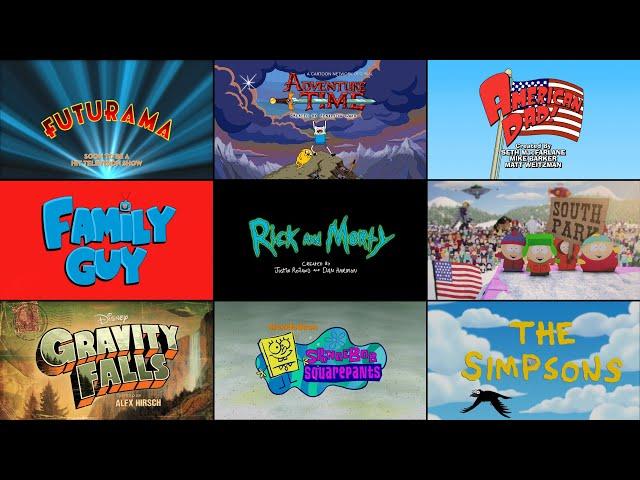 Top 9 BEST Cartoons Intro