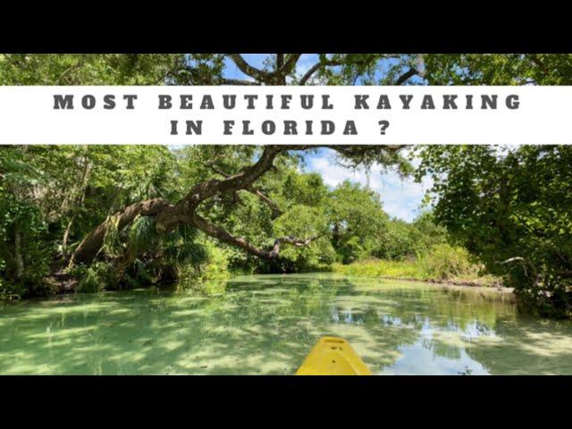 MOST BEAUTIFUL KAYAKING run in FLORIDA | Kings Landing | Kayaking Florida Springs | Florida Kayaking