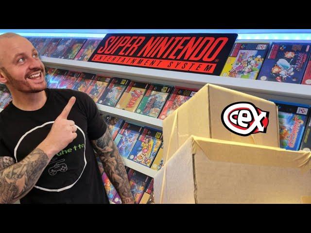 Full Super Nintendo SNES Set Update & CEX Lottery!