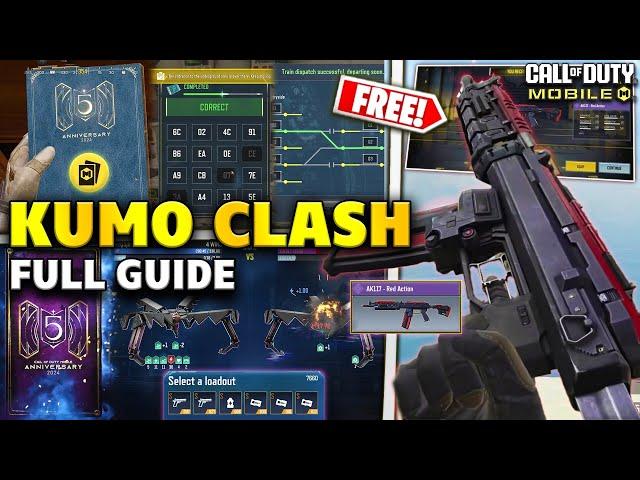 Unlock AK117 Red Action FAST! Kumo Clash Event | Full Guide | Complete Tutorial | COD Mobile | CODM