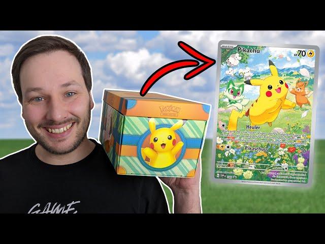 Wunderschöne PIKACHU Promo in dieser Box!