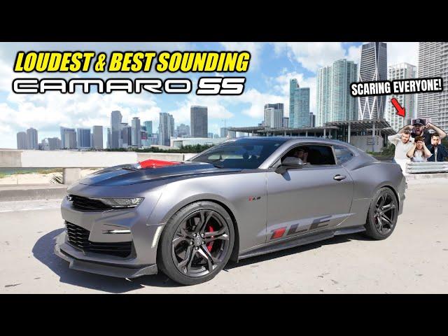 INSANELY LOUD Camaro SS TERRORIZING the City! - 600HP Camaro SS (Heads,Cam, FBO) vs. THE WORLD