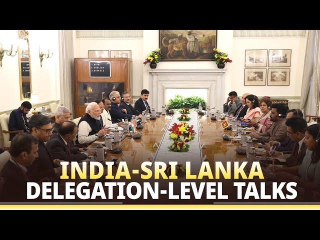 PM Modi holds delegation-level talks with President Anura Kumara Dissanayake of Sri Lanka