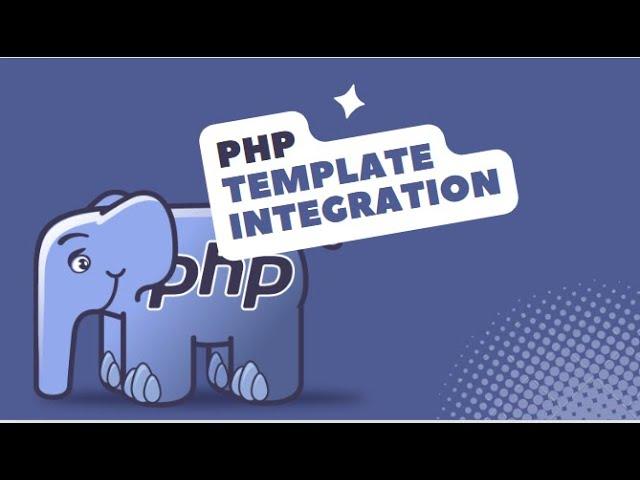 HOW TO INTEGRATE TEMPLATE IN PHP? || TEMPLATE INTEGRATION IN PHP || KINFOTECH