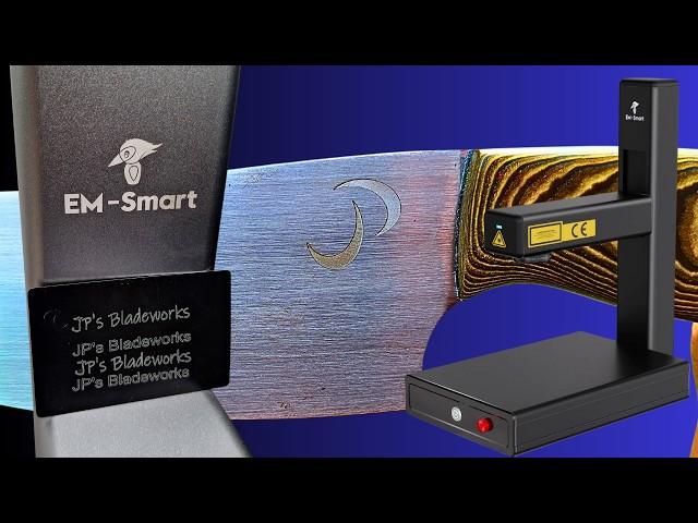 The New Way to Mark Your Knives - Em Smart Laser Review