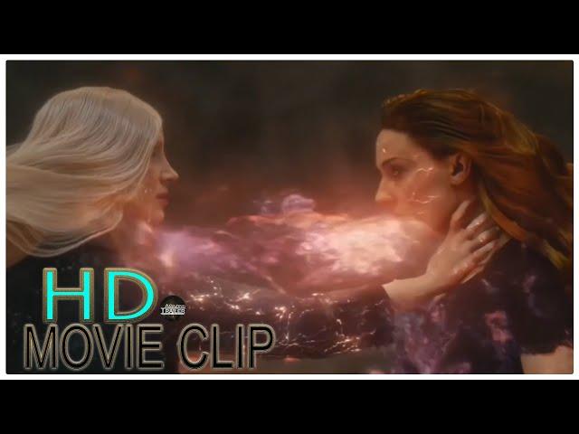 Jean Grey vs Vuk Alien | Epic Fight Scene | Final Battle [Part 3] | X MEN: DARK PHOENIX | (2019)