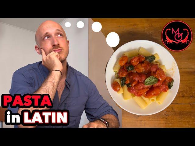 How to Cook Dinner in Latin  Pasta with Tomato Sauce
