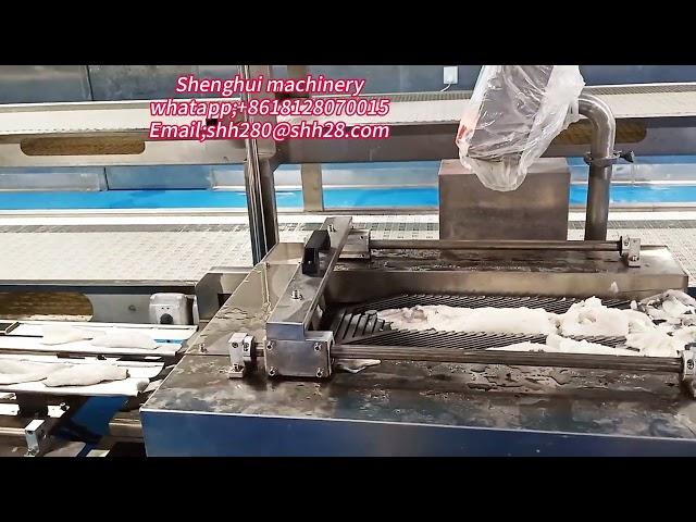 Fish filleting machine/fish cutting machine/fish slicer