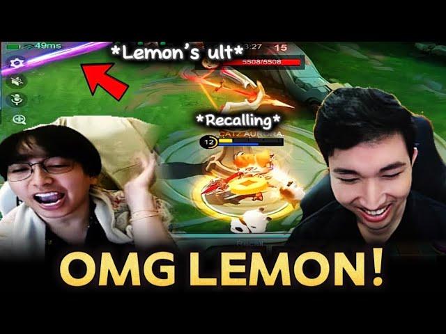 RRQ Lemon made Ohmyveenus SCREAM because of this GODLY PLAY in PH vs INDO SHOWMATCH…