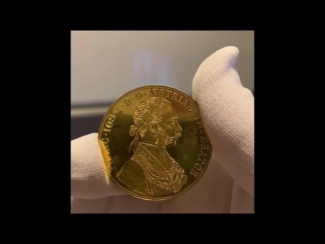 1915 Austria Gold 4 Ducat APMEX Unboxing