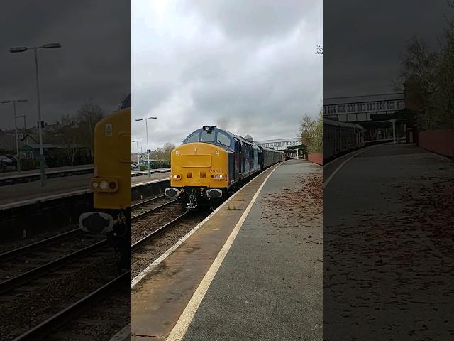 thrashy Class 37 at Llandudno Junction 22/04/24 #shorts