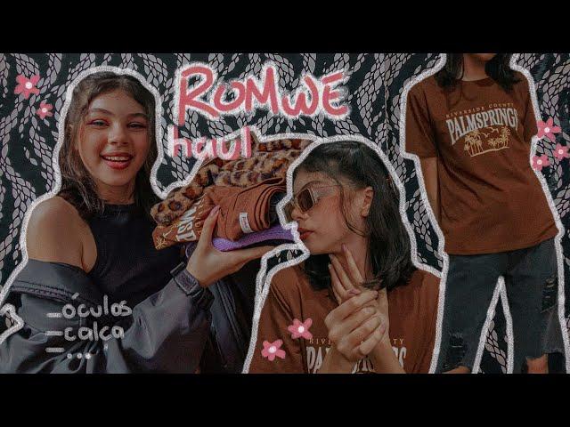 romwe try on haul 2021 *new trendy clothes*