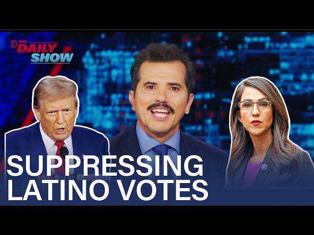 John Leguizamo Breaks Down the SAVE Act and Latino Voter Suppression | The Daily Show