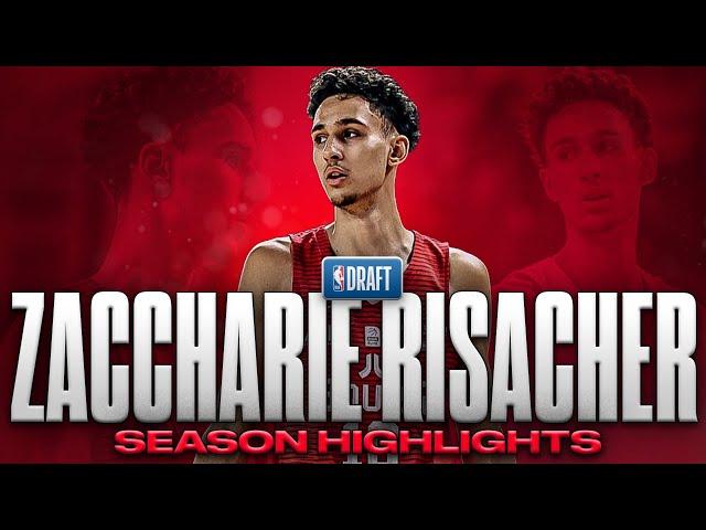 Zaccharie Risacher Season Highlights | Offense & Defense | 2024 NBA Draft