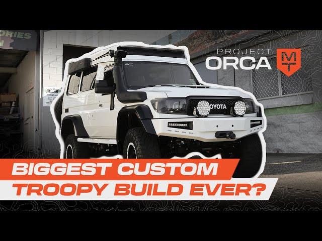 Our Biggest Troopy Build | Project Orca (Part One) | Build My Tourer Ep. 3.