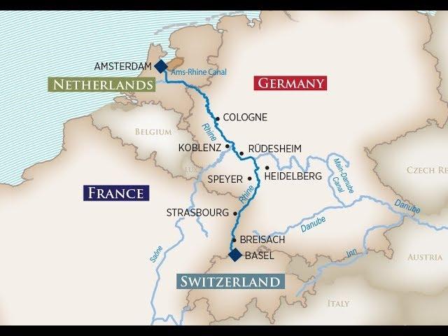 AmaWaterways Rhine River video onboard the AmaKristina