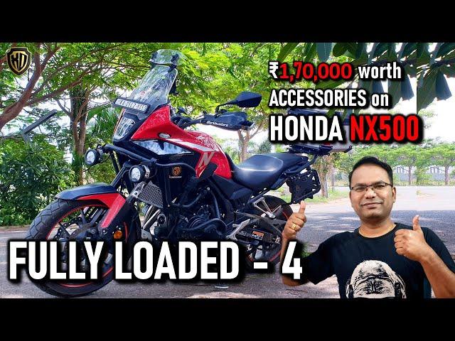 Honda NX500 Accessories ! Must-Have Upgrades! (PART 4) ️