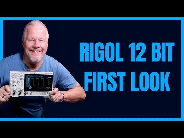 Rigol 12 bit Box Opening and First Impressions of the DHO814 Oscilloscope #DHO800 #12BitOscilloscope