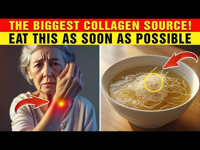 SENIOR, Say GOODBYE to Swelling! 15 Collagen-Packed Foods to Eat Now for Stronger Legs & Joints