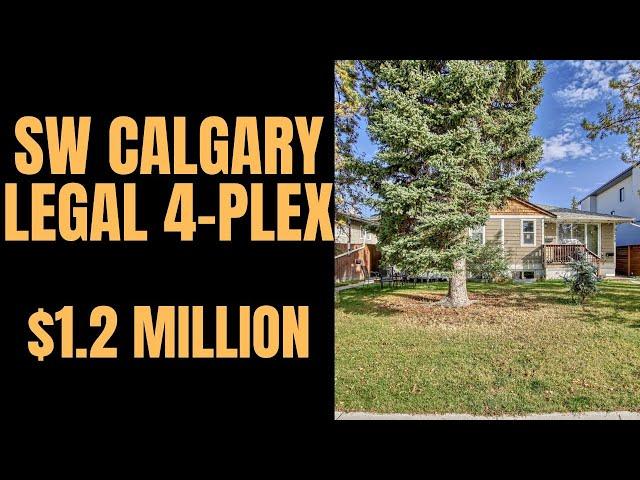 4-plex For Sale In Calgary - Perfect Investment Opportunity!