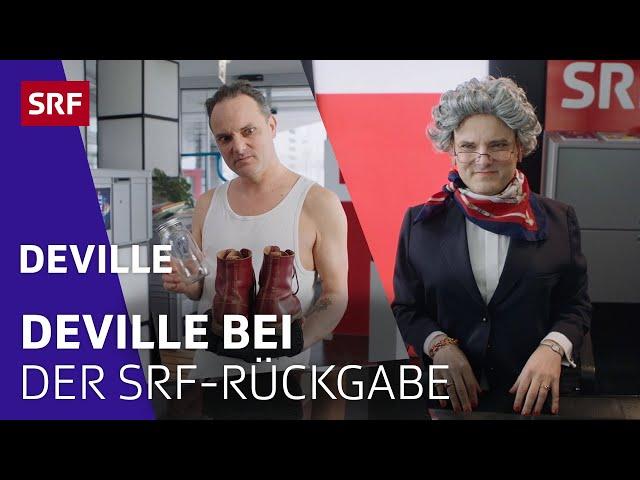 Deville bei der SRF-Rückgabe | Satire | Deville | SRF