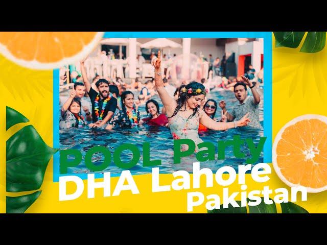 Full Night Fun Pool Party 2022 | Lahore DHA Club | Pakistan