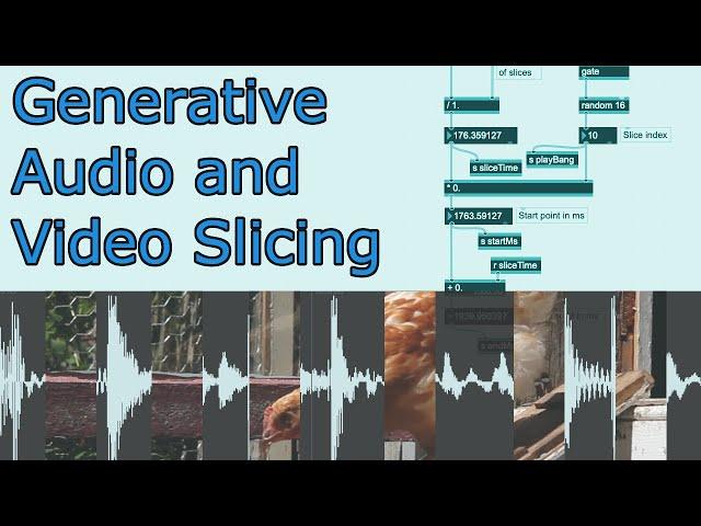 Generative Audio/Video Slicing - Max/MSP Tutorial