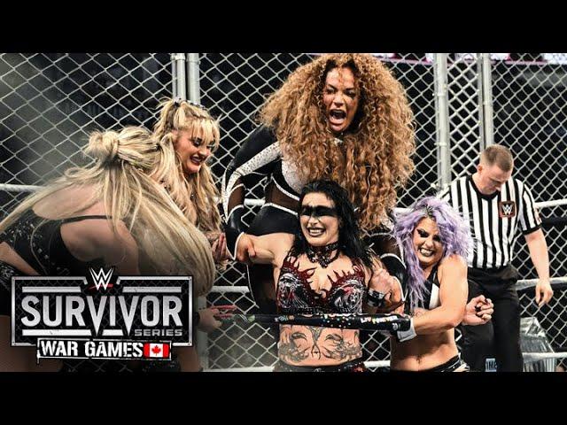 Women’s WarGames Match: Survivor Series: WarGames 2024 highlights