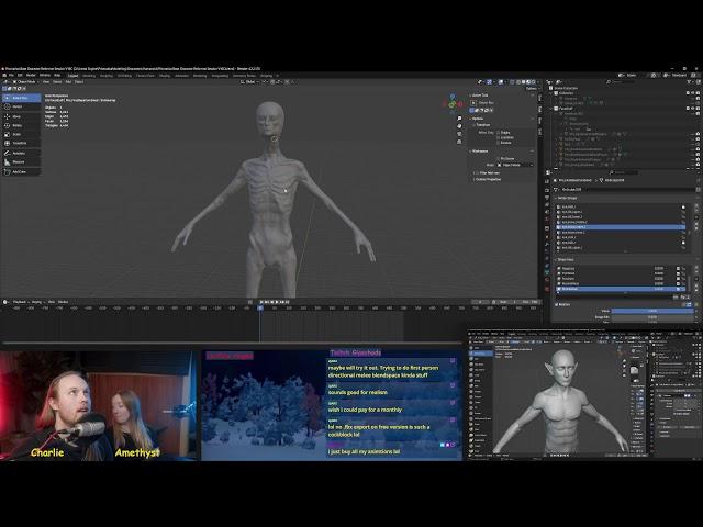 [GameDev UE5] Character Co-stream Catastrophe