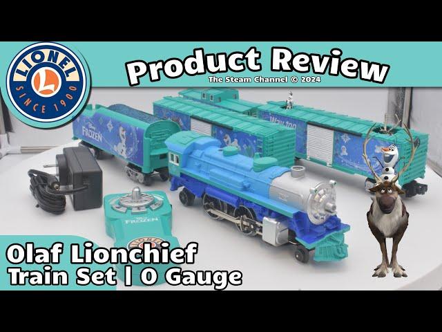 Unboxing Disney Frozen Olaf Train Set By Lionel | Lionchief O Gauge | Review