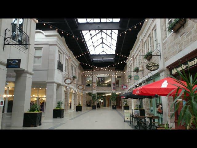 [4K]  Old Quebec Street Shoppers and Suites Downtown Guelph Ontario Canada | Walking Tour