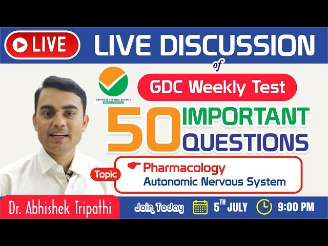 Live Discussion on GDC Weekly Test questions(04th July 2021) with Explanations