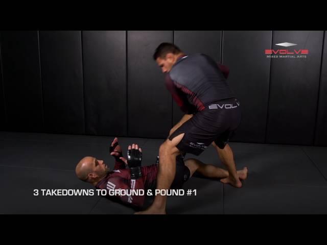 UFC Champion Rafael Dos Anjos' 3 Essential MMA Takedowns | Evolve University