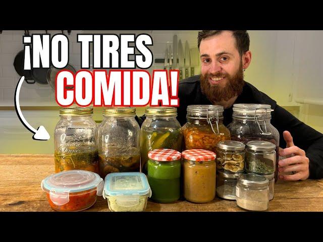 10 Recetas Para No Tirar Comida: Conservar y Preservar