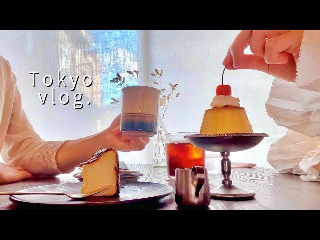 [OHHA TOKYO VLOG] YOYOGI Café tour｜ Shopping at Drug Store AND Amazon&Zara UNBOXING