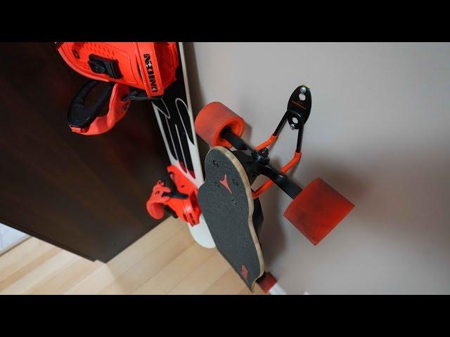 Custom BOOSTED BOARD Rack!
