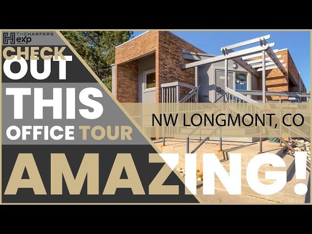 AMAZING Office Space in LONGMONT CO Available Now! Full Longmont Office Space Tour