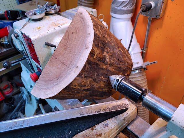 Woodturning - The Emerging Walnut Bowl (Giveaway Video)