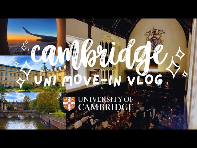 my first week at cambridge university | moving in, dorm tour, freshers’ week & formal dinners