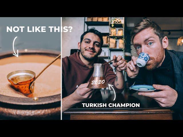 How to Make The BEST TURKISH COFFEE with Deniz Tombuloğlu