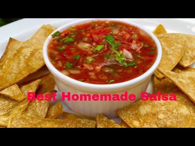 The Best Homemade Salsa Ever